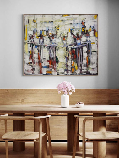 Zarafetin Adımları Yağlı Boya Tablosu