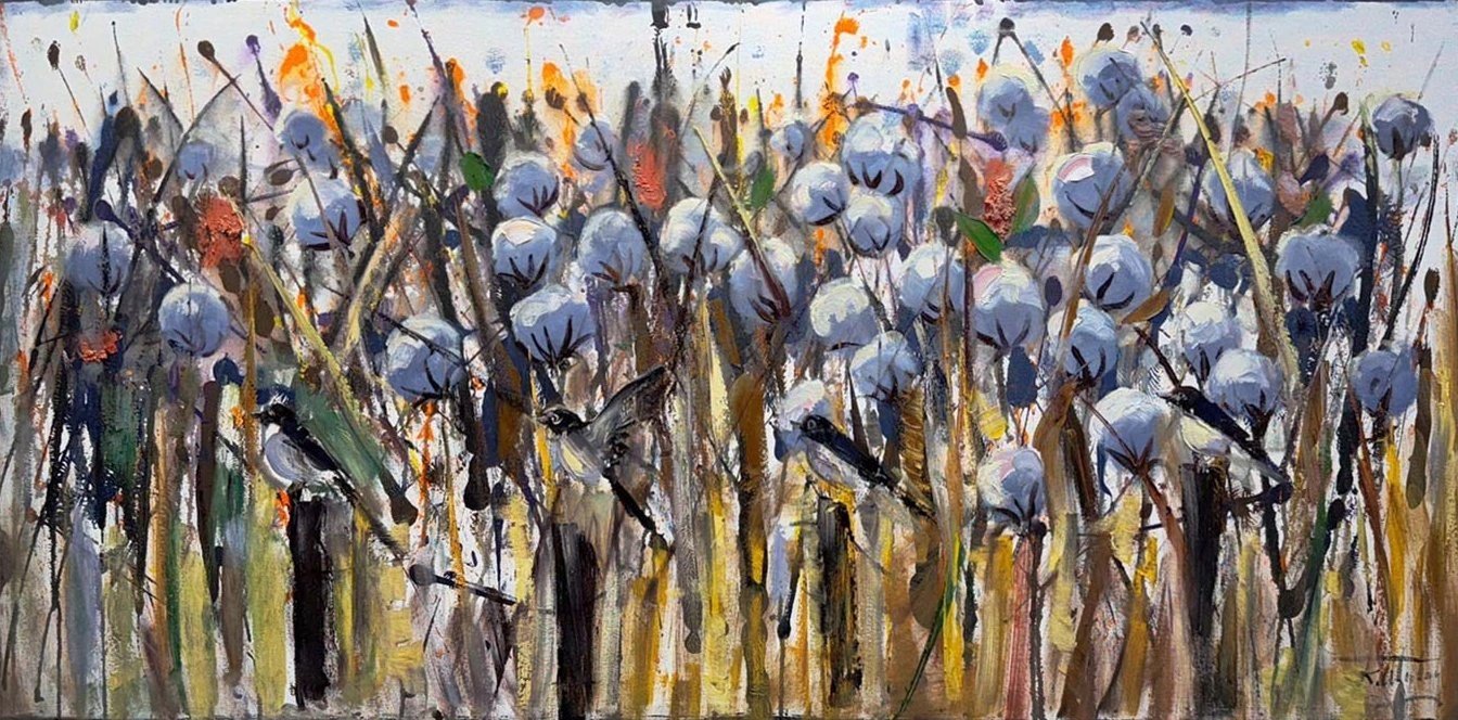 Fırçanın Baharı Yağlı Boya Tablosu