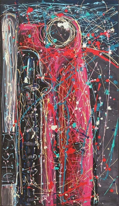 Formların Arasında Yağlı Boya Tablosu