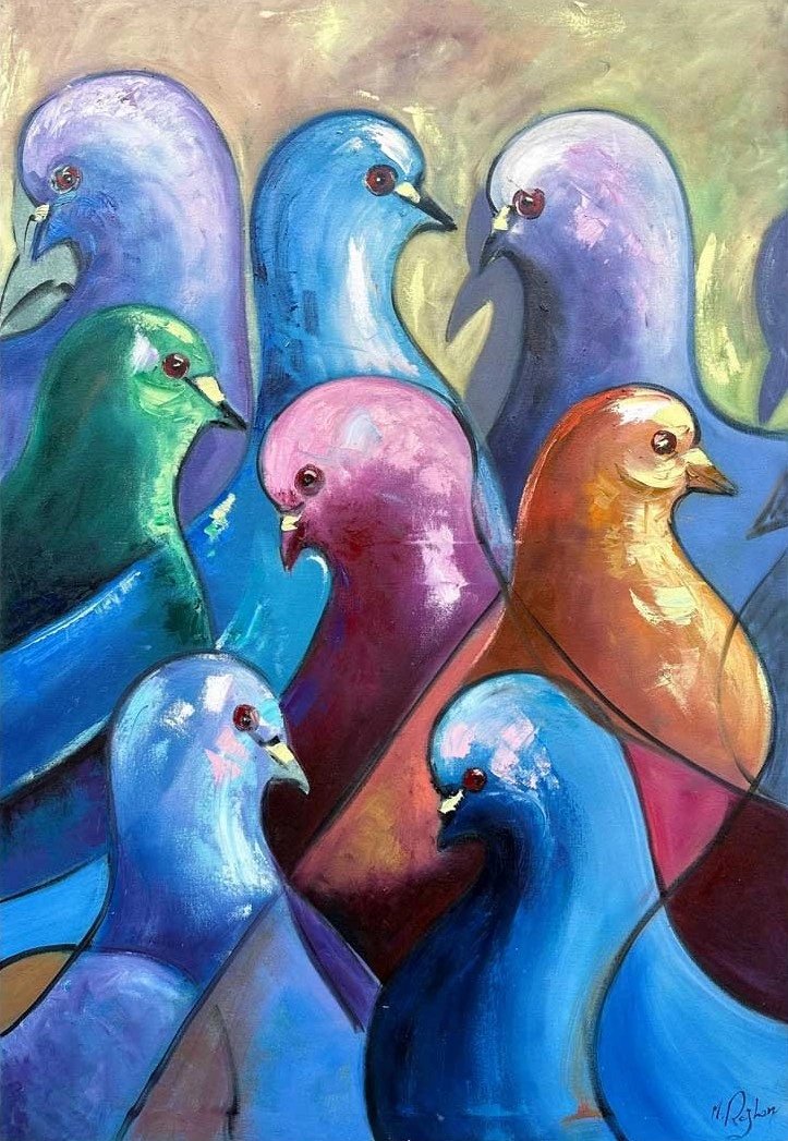 Furuit DoveYağlı Boya Tablosu