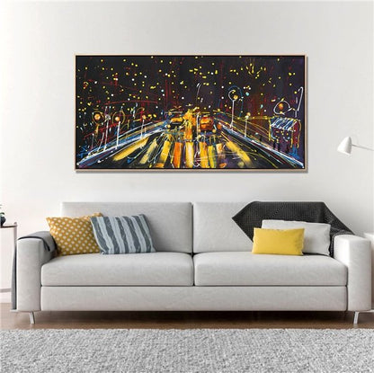 Gece Yağlı Boya Tablosu