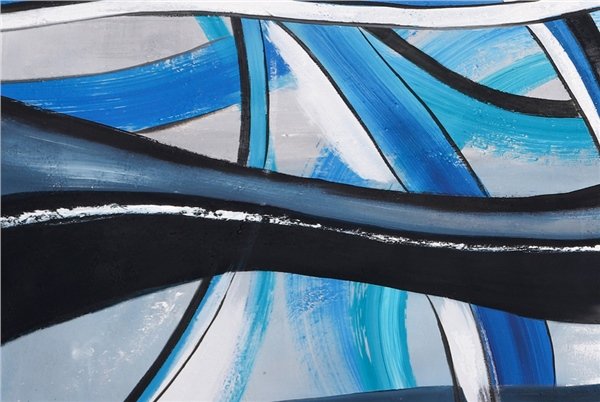 Mavinin Spektrumu Yağlı Boya Tablosu