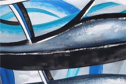 Mavinin Spektrumu Yağlı Boya Tablosu