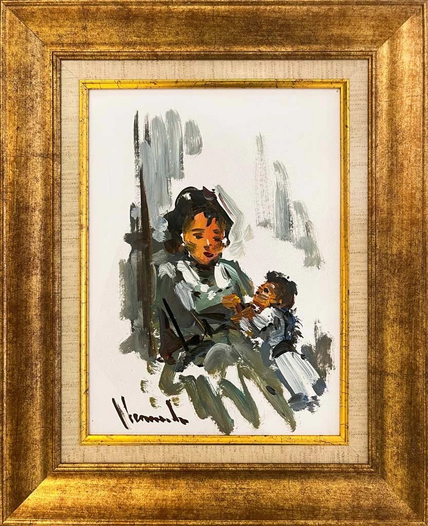 Geçmiş Ve Geleceği Yağlı Boya Tablosu