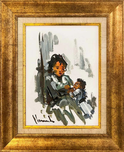 Geçmiş Ve Geleceği Yağlı Boya Tablosu