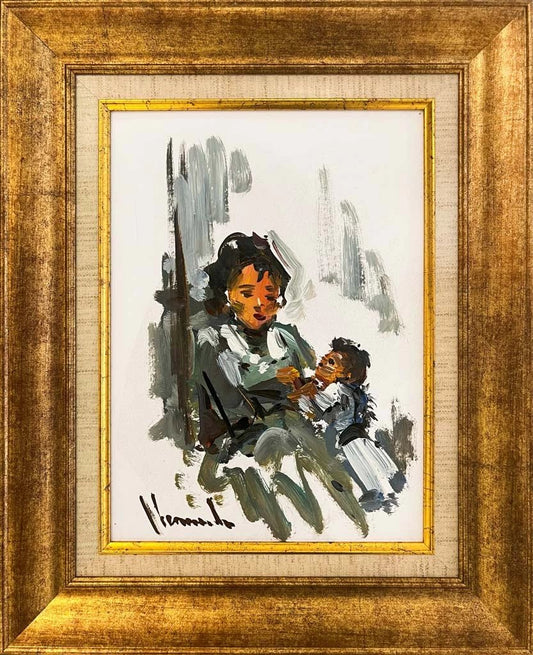 Geçmiş Ve Geleceği Yağlı Boya Tablosu