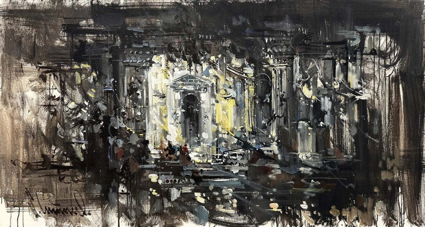 Geçmişin Yankıları Yağlı Boya Tablosu