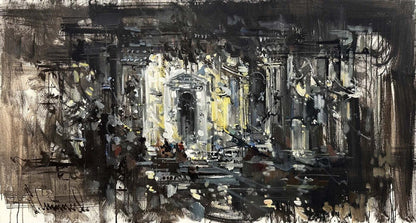 Geçmişin Yankıları Yağlı Boya Tablosu