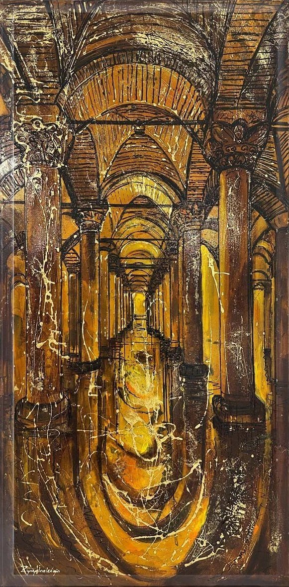 Geçmişin Yansıması Yağlı Boya Tablosu