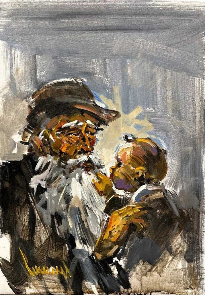 Gençlikle Gelen Hatıralar Yağlı Boya Tablosu