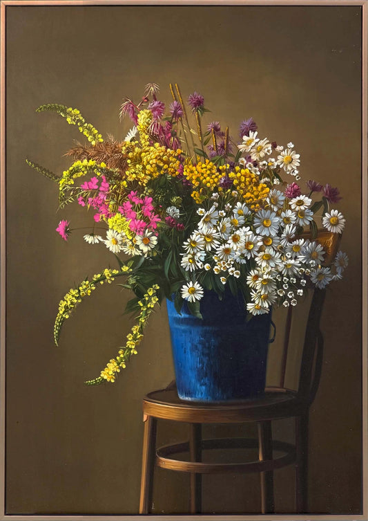 Gizli Bahçe Hediyesi Yağlı Boya Tablosu