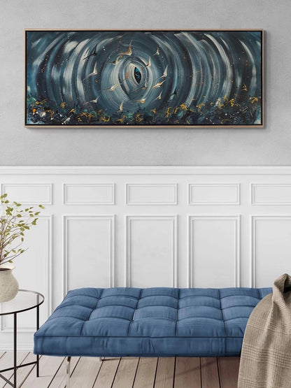 Gizli Göz Yağlı Boya Tablosu