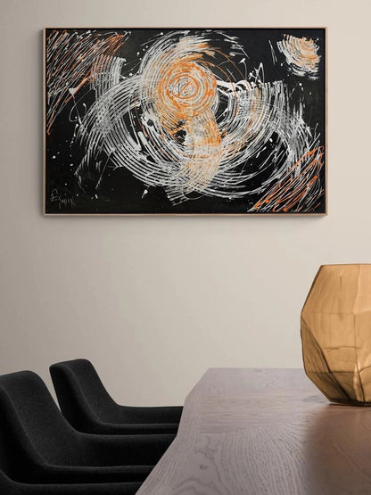 Gizli Yollar Yağlı Boya Tablosu