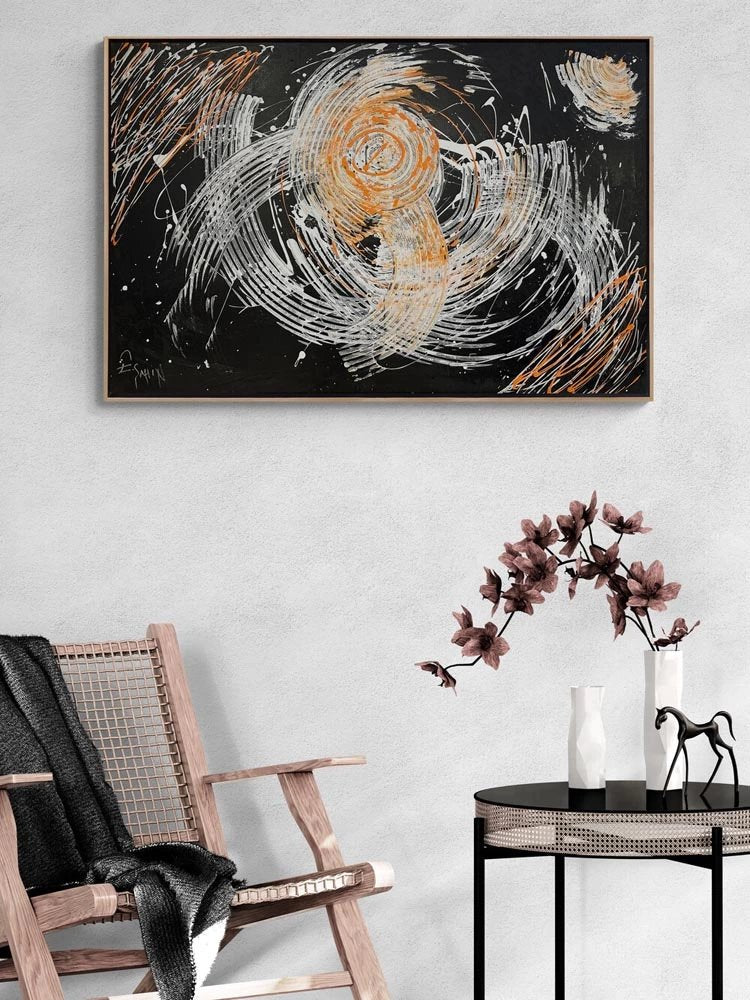 Gizli Yollar Yağlı Boya Tablosu