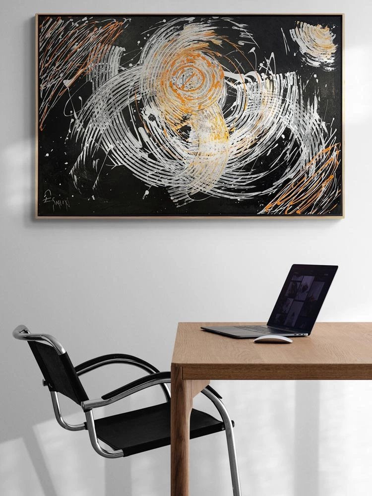 Gizli Yollar Yağlı Boya Tablosu