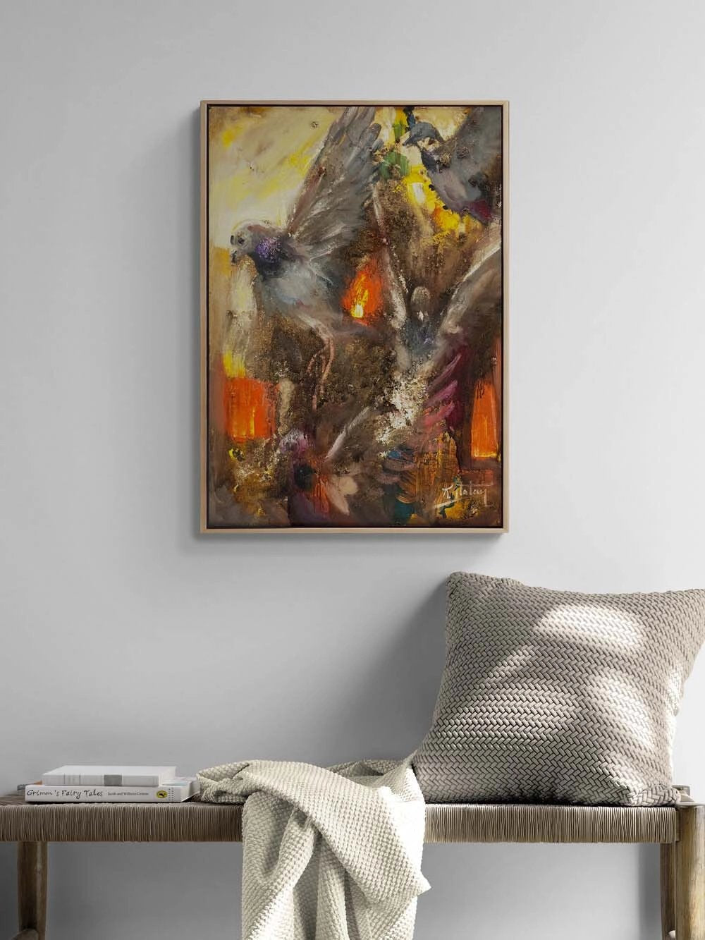 Göğe Bırakılan Yağlı Boya Tablosu