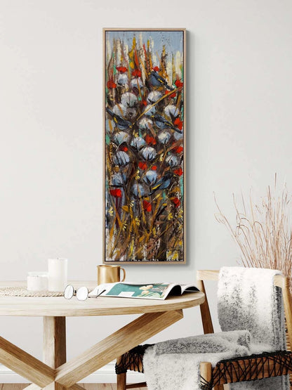 Gökyüzü Altında Pamuklar Yağlı Boya Tablosu