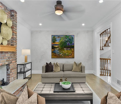 Göl Koyu Yağlı Boya Tablosu