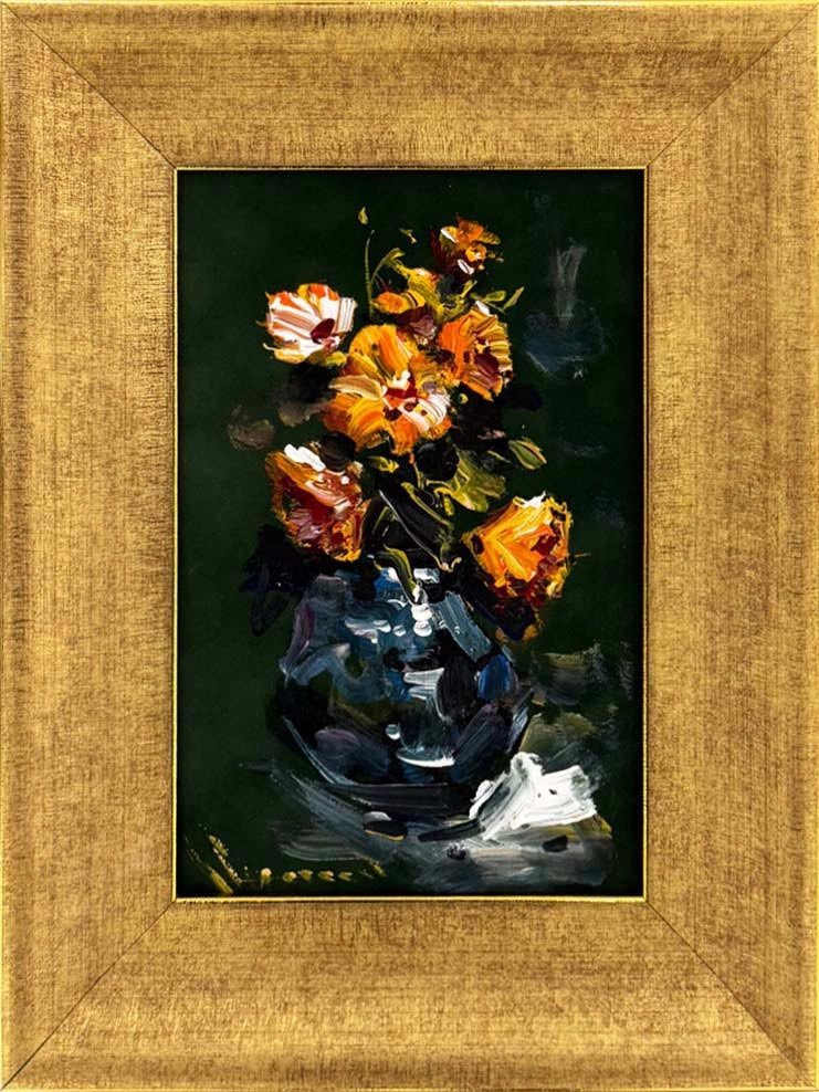 Gölgede Filiz Yağlı Boya Tablosu