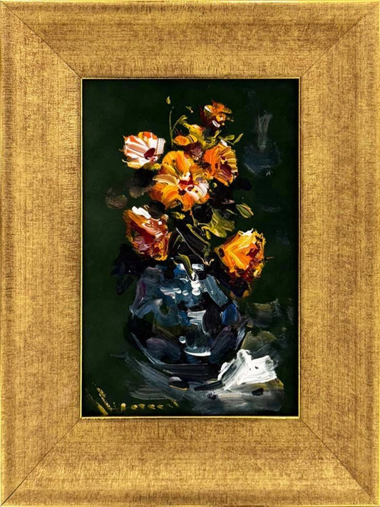 Gölgede Filiz Yağlı Boya Tablosu