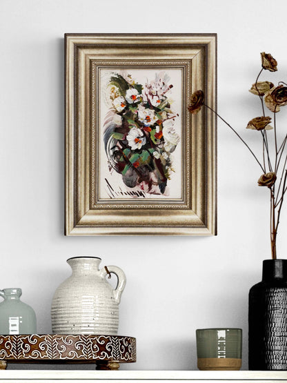 Gölgede Filizler Yağlı Boya Tablosu