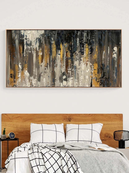 Grinin Altın Yansıması Yağlı Boya Tablosu