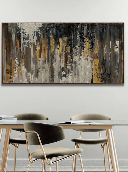 Grinin Altın Yansıması Yağlı Boya Tablosu