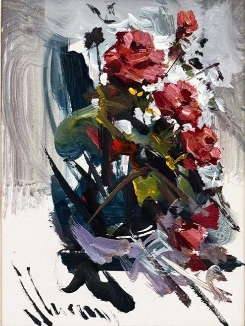 Güneşin Çiçekleri Yağlı Boya Tablosu