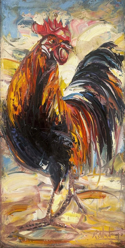 Güneşin Habercisi Yağlı Boya Tablosu