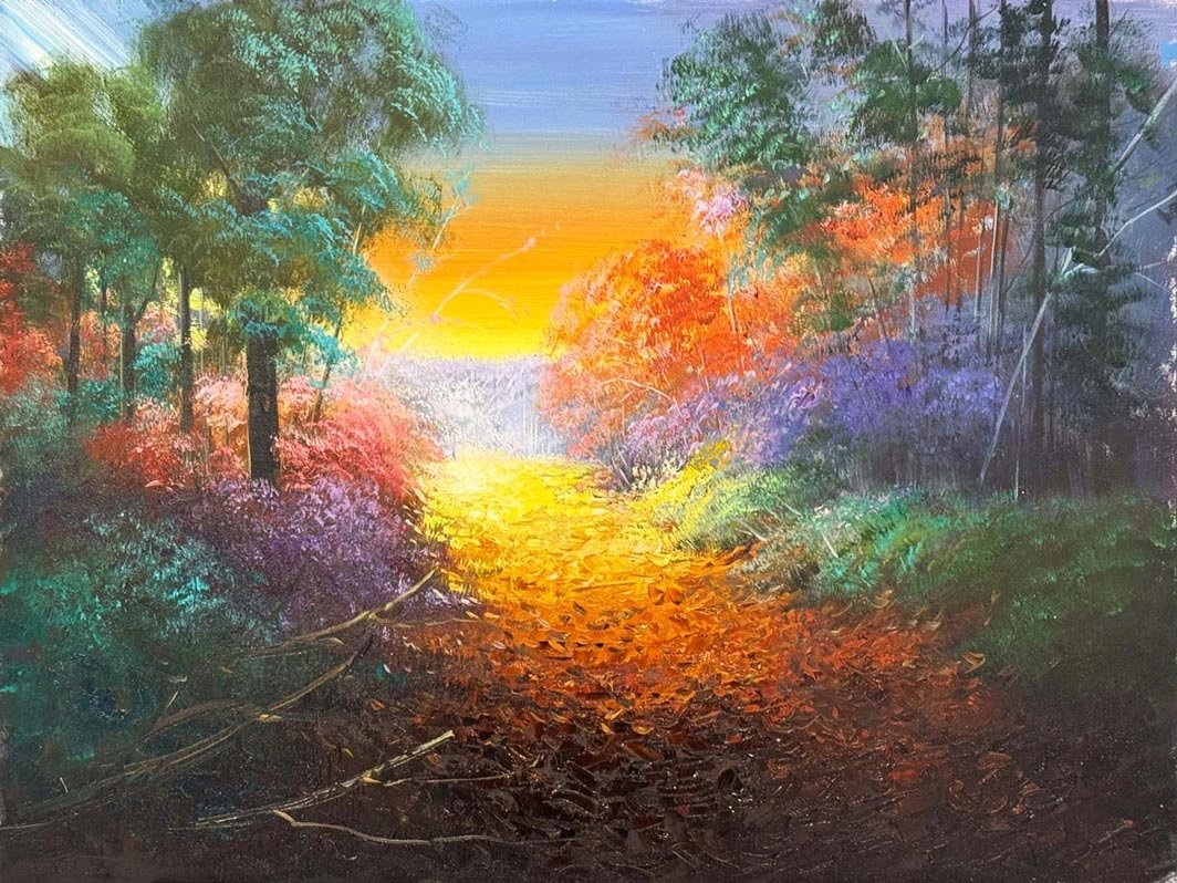 Güneşli Sessizlik Yağlı Boya Tablosu