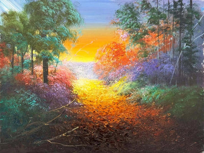 Güneşli Sessizlik Yağlı Boya Tablosu