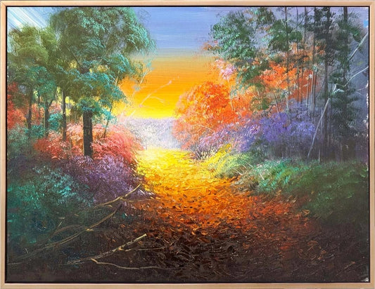 Güneşli Sessizlik Yağlı Boya Tablosu