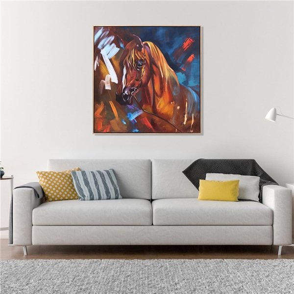 Güzel At Yağlı Boya Tablosu