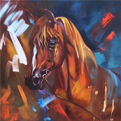 Güzel At Yağlı Boya Tablosu