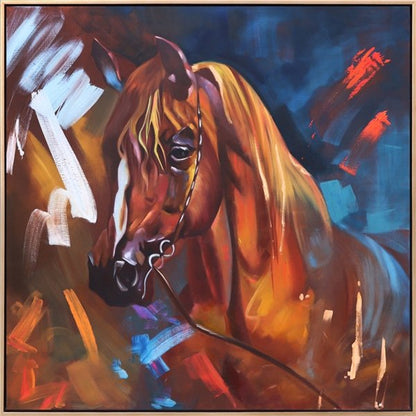 Güzel At Yağlı Boya Tablosu
