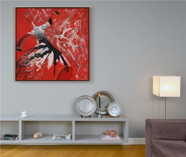 Hakk'a Doğru Yağlı Boya Tablosu