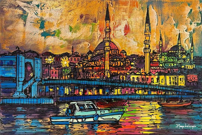 Haliç Yağlı Boya Tablosu