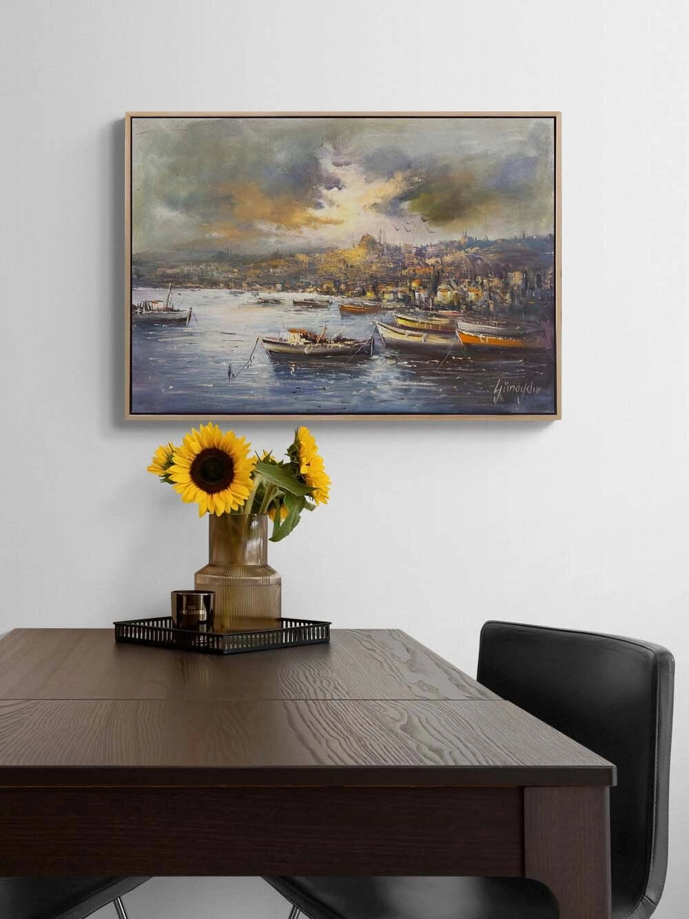 Haliç’e Doğru Yağlı Boya Tablosu