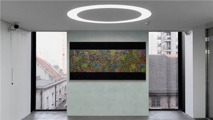 Hamd Suresi | Yağlı Boya Hat Tablo