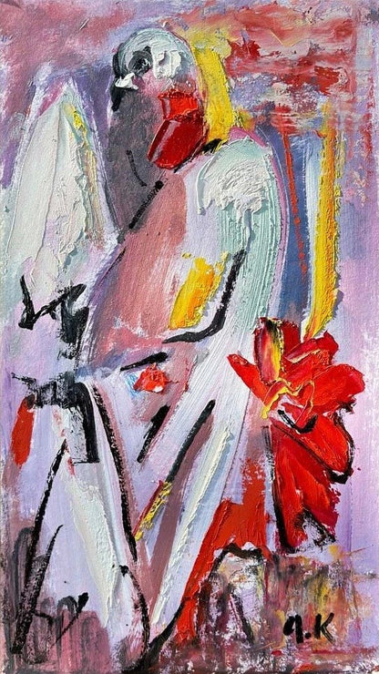 Hayal Gücü Yumağı Yağlı Boya Tablosu