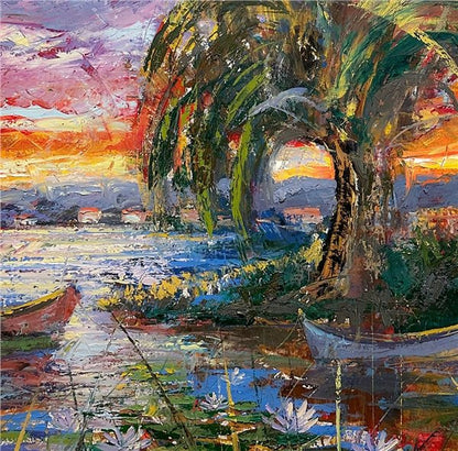 Hayal Koyu Yağlı Boya Tablosu