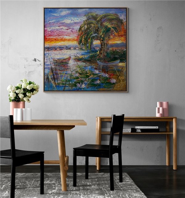 Hayal Koyu Yağlı Boya Tablosu