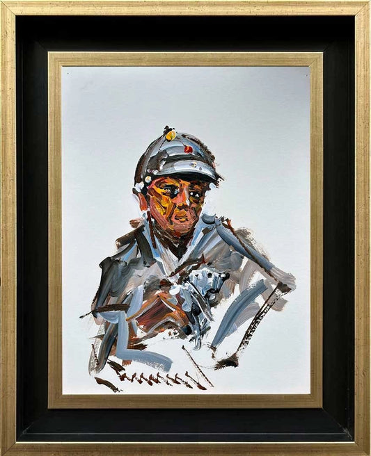 Hoca ve Köpeği Yağlı Boya Tablosu