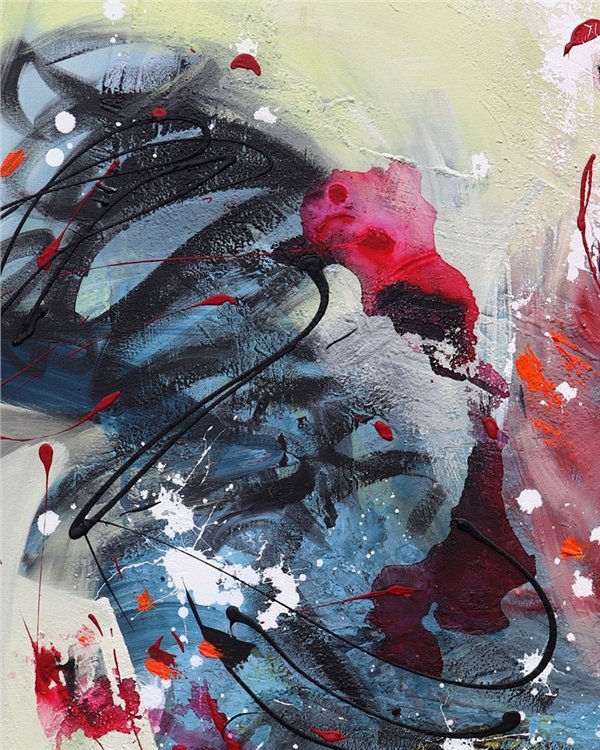 Gün Başlarken Horoz Yağlı Boya Tablosu