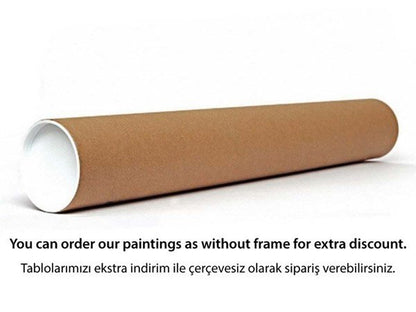 Hû (Huve) | Yağlı Boya Hat Tablo