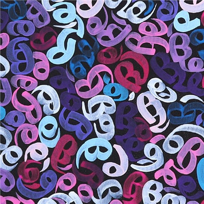 Hu | Yağlı Boya Hat Tablo