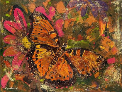 The Fluttering of the Wings of Peace Oil Painting