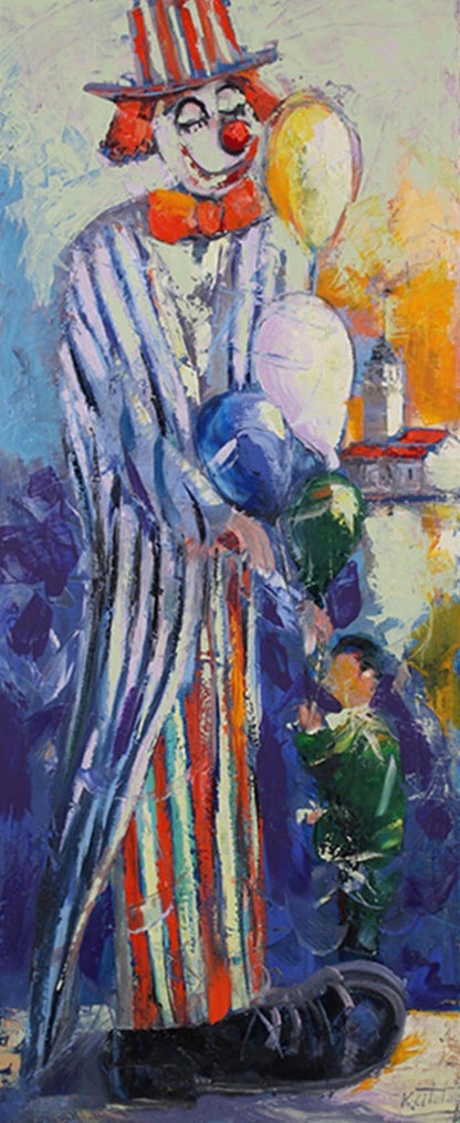 İçimizdeki Çocuk Yağlı Boya Tablosu