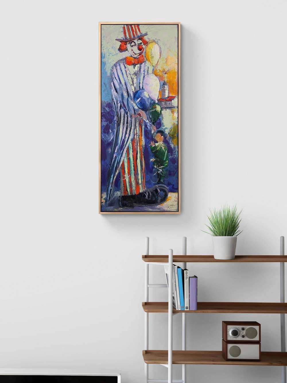 İçimizdeki Çocuk Yağlı Boya Tablosu