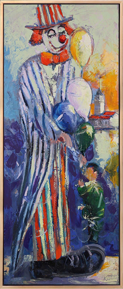 İçimizdeki Çocuk Yağlı Boya Tablosu